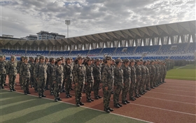武威職業(yè)技術(shù)大學(xué)舉行2025級新生軍訓(xùn)開訓(xùn)動員大會